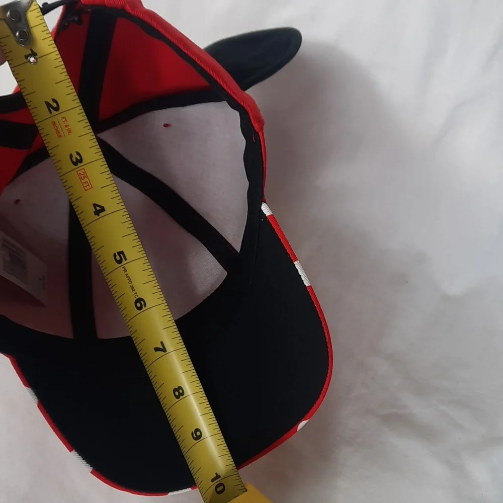 Disney Parks Resort Minnie Mouse Hat Youth OS Bow Ear Adjustable Snapback